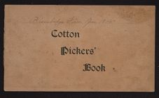 Elias Carr Papers, Box 26, Folder dd, Cotton Books